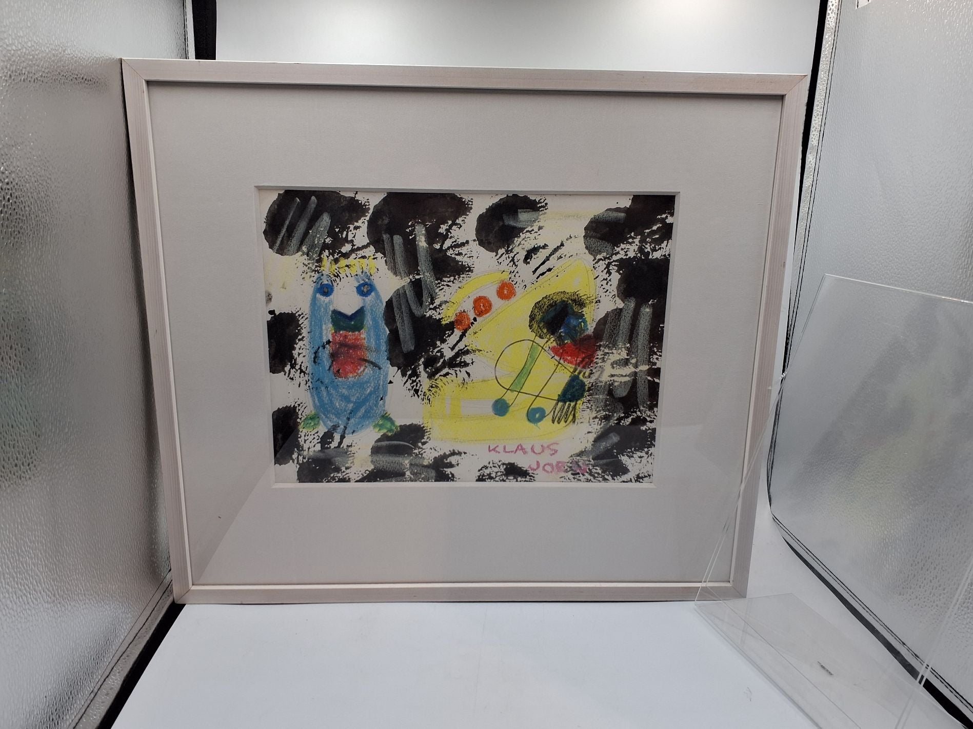 Klaus Jorn "uden titel" signeret